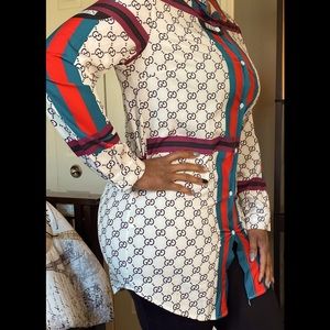 Long sleeve Gucci blouse